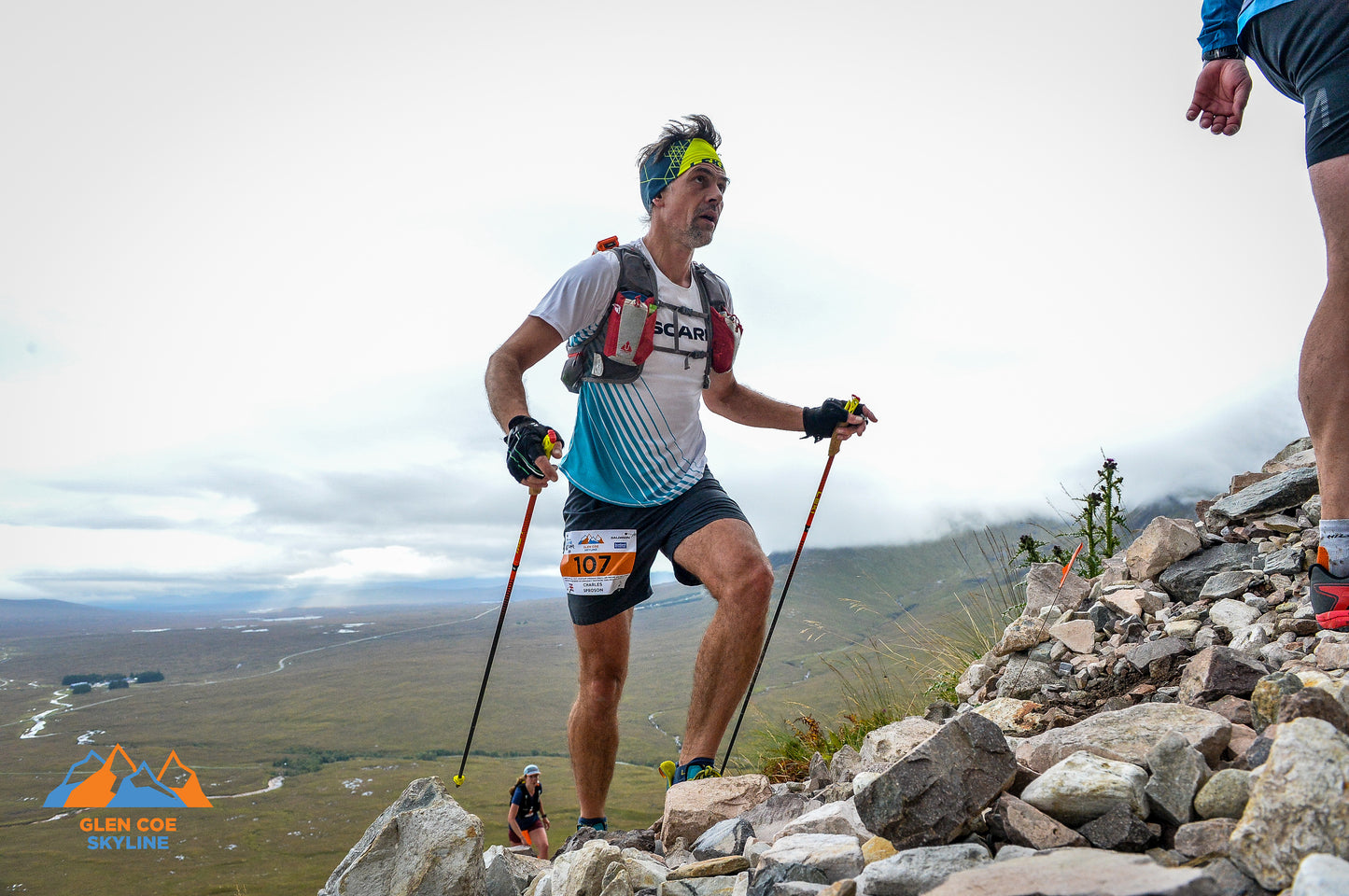 Running With Poles course with Mountain Run