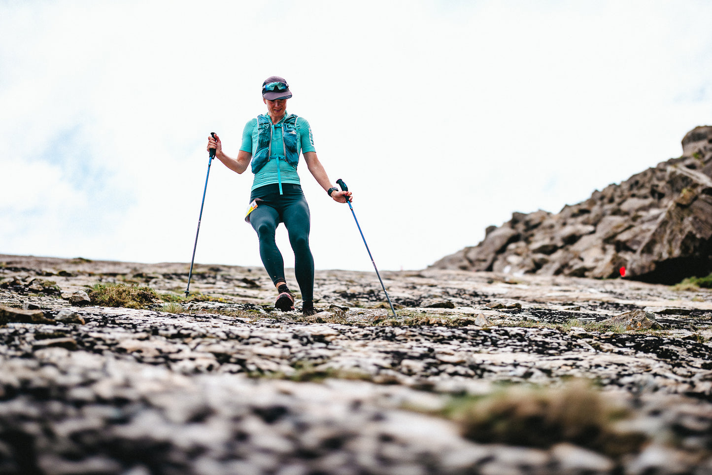 Running With Poles course with Mountain Run